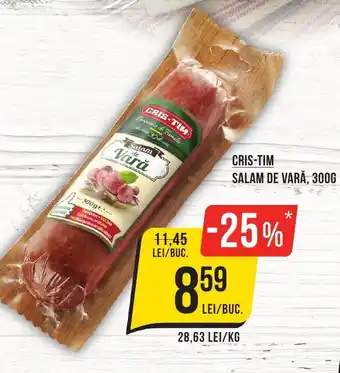 Mega Image Cris-tim salam de vară Ofertă
