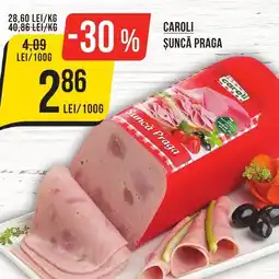 Mega Image Caroli sunca praga Ofertă
