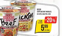 Mega Image NISSIN Supă instant noodles Ofertă