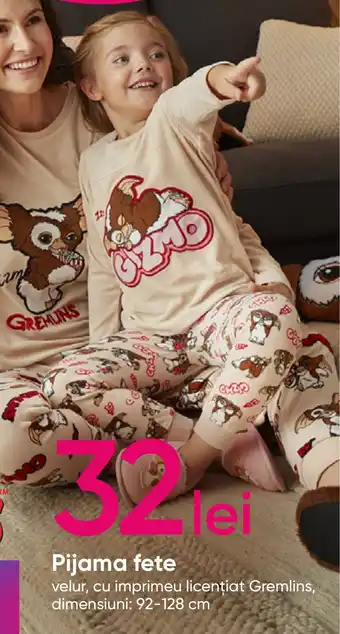 Pepco Pijama fete Ofertă