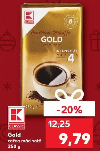 Kaufland Gold cafea macinata Ofertă