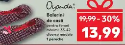 Kaufland Balerini de casă Ofertă