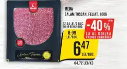 Mega Image MEDA Salam toscan, feliat Ofertă