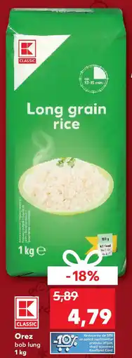 Kaufland Orez bob lung Ofertă