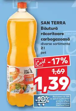 Kaufland SAN TERRA Băutură răcoritoare carbogazoasă Ofertă