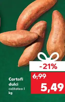 Kaufland Cartofi dulci Ofertă