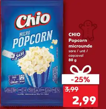 Kaufland CHIO Popcorn microunde Ofertă