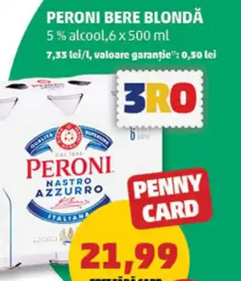 Penny PERONI Bere blondă Ofertă