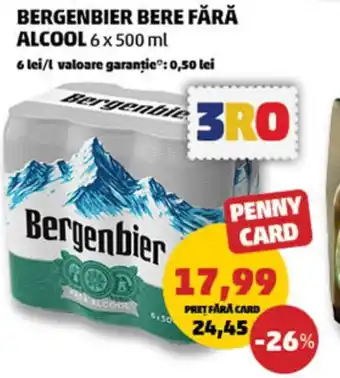 Penny BERGENBIER Bere fără alcool Ofertă