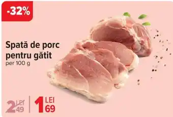 Carrefour Spată de porc pentru gătit Ofertă