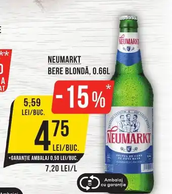 Mega Image NEUMARKT Bere blondă Ofertă