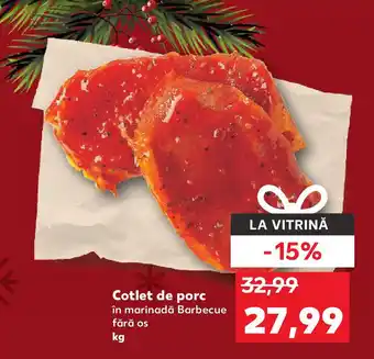 Kaufland Cotlet de porc Ofertă