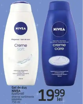 Supeco Gel de duş NIVEA Ofertă