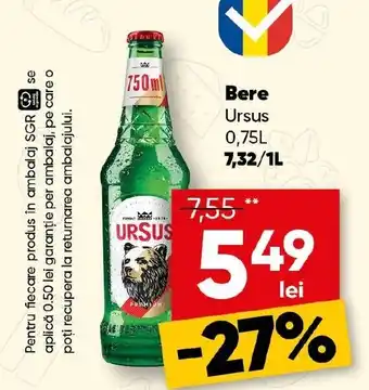 PROFI Bere URSUS Ofertă