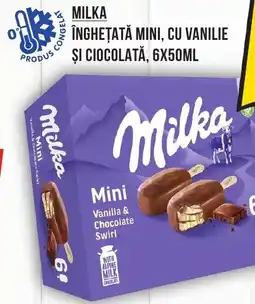 Mega Image MILKA Înghețată mini, cu vanilie și ciocolată Ofertă