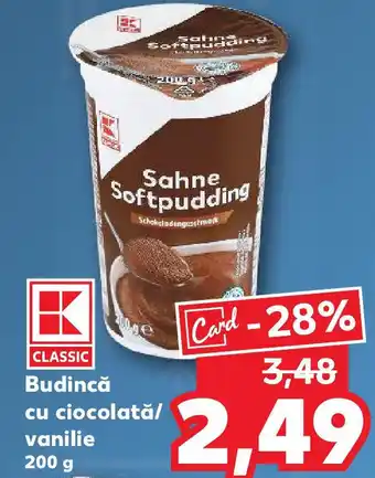 Kaufland Budincă cu ciocolată/ vanilie Ofertă