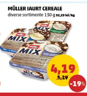 Penny MÜLLER Iaurt cereale Ofertă