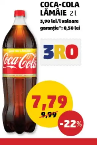 Penny COCA-COLA Lămâie Ofertă