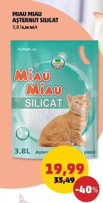 Penny MIAU MIAU Aşternut silicat Ofertă