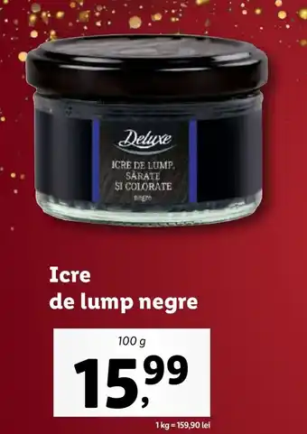 Lidl Icre de lump negre Ofertă
