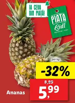 Lidl Ananas Ofertă