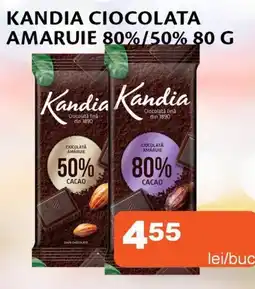 Unicarm KANDIA Ciocolata amaruie 80%/50% Ofertă