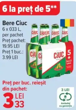Carrefour Bere CIUC Ofertă