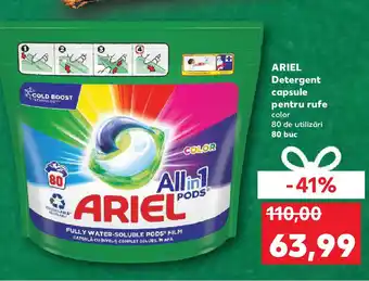 Kaufland ARIEL Detergent capsule pentru rufe Ofertă