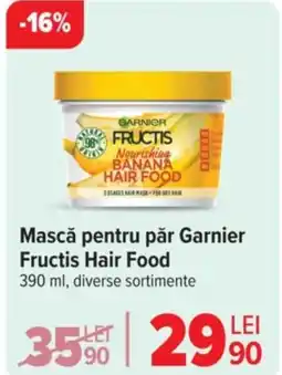 Carrefour Mască pentru păr Garnier Fructis Hair Food Ofertă