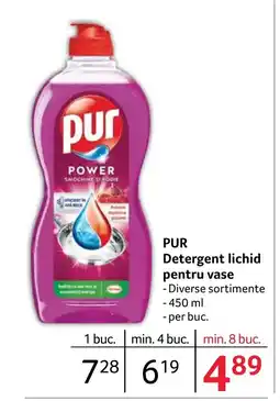 Selgros PUR Detergent lichid pentru vase Ofertă