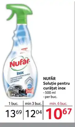 Selgros NUFĂR Soluție pentru curățat inox Ofertă