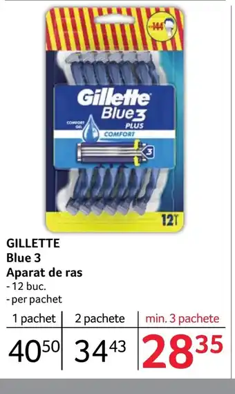 Selgros GILLETTE Blue 3 Aparat de ras Ofertă