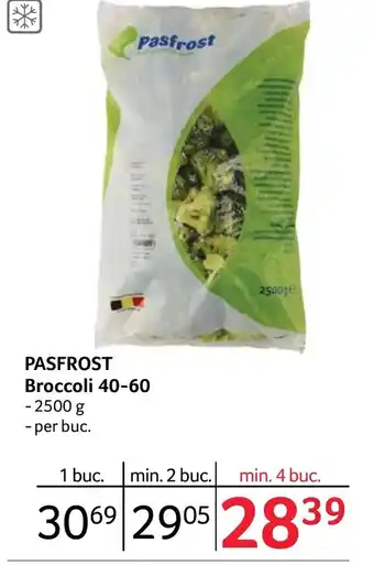 Selgros PASFROST Broccoli 40-60 Ofertă