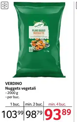 Selgros VERDINO Nuggets vegetali Ofertă