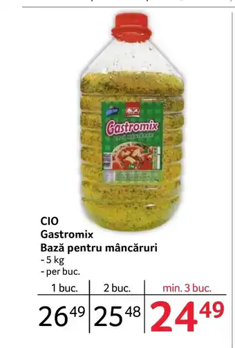 Selgros CIO Gastromix Bază pentru mâncăruri Ofertă