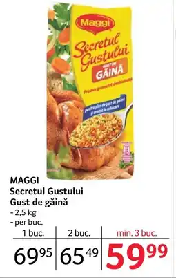 Selgros MAGGI Secretul Gustului Gust de găină Ofertă