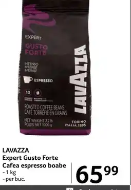 Selgros LAVAZZA Expert Gusto Forte Cafea espresso boabe Ofertă