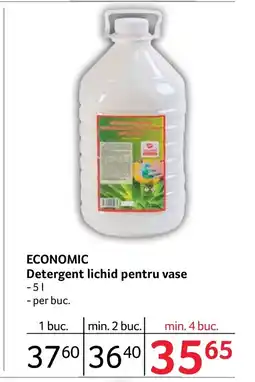 Selgros ECONOMIC Detergent lichid pentru vase Ofertă