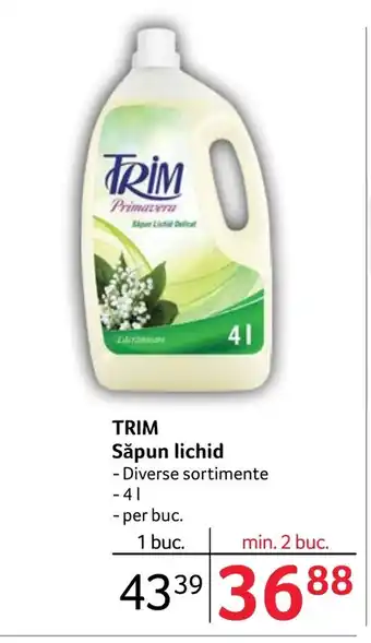 Selgros TRIM Săpun lichid Ofertă