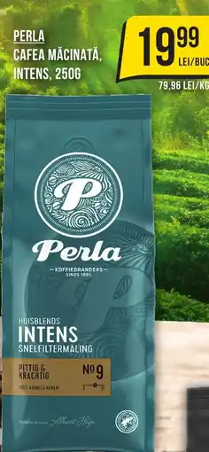 Mega Image PERLA Cafea măcinată, intens Ofertă