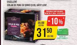 Mega Image EXCELLENT Ciolan de porc cu şorici și os, gătit lent Ofertă