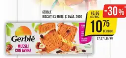 GERBLE Biscuiți cu musli și ovăz