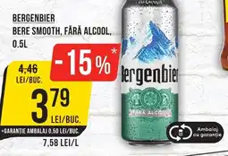 Mega Image BERGENBIER Bere smooth, fără alcool Ofertă