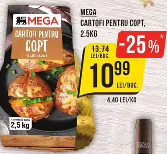 Mega Image MEGA Cartofi pentru copt Ofertă