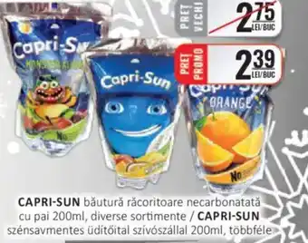 CBA CAPRI-SUN băutură răcoritoare necarbonatată cu pai Ofertă