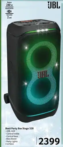 Selgros JBL Boxǎ Party Box Stage 320 Ofertă