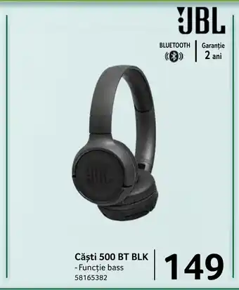 Selgros JBL Căşti 500 BT BLK Ofertă