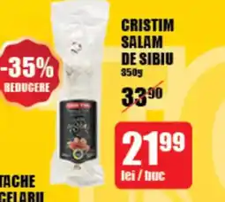 Auchan Cristim salam de sibiu Ofertă