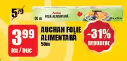 Auchan Auchan folie alimentară Ofertă