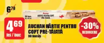 Auchan Auchan häbtie pentru copt pre-tăiată Ofertă